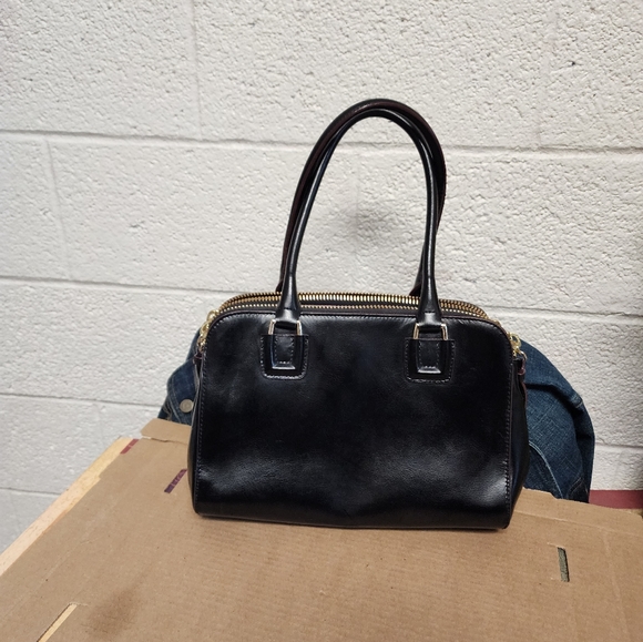 Antonio Melani black leather handbag - Picture 8 of 10